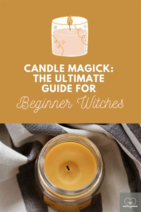 Candle magic basics for beginners